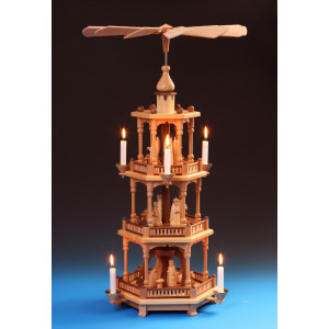 Pyramide 3-stöckig Christi Geburt