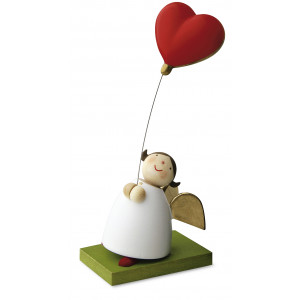 Schutzengel mit Luftballonherz