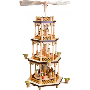 Pyramide Christi Geburt 3-stöckig