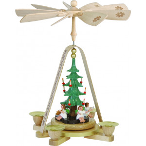 Pyramide Engel mit Christbaum