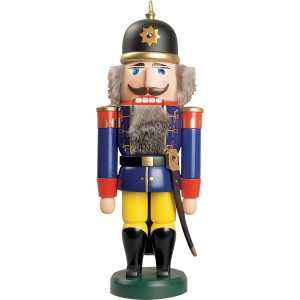 Nussknacker Soldat blau