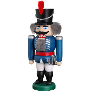 Nussknacker Husar blau