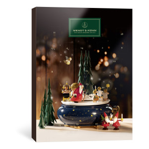 Adventskalender 2025 mit Figur