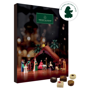 Adventskalender 2026 mit Figur