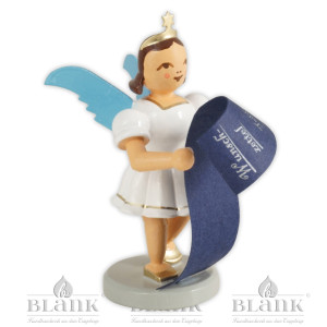 Kurzrockengel mit Wunschzettel, Exklusiv-Edition - farbig