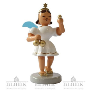 Kurzrockengel mit Weihnachtskugeln, Exklusiv-Edition - farbig