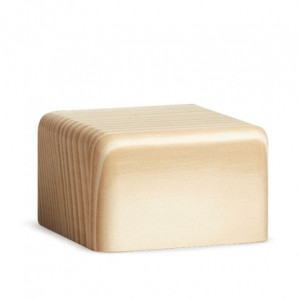 Klotz, natur, klein, Höhe 4 cm