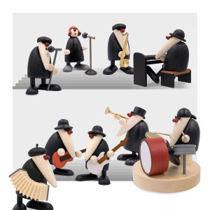 Ore Mountains AllStarBand Komplett-Set 9-teilig 2025 (Art. 5630, 5631, 5632, 5650, 5652, 5692, 5693, 5693W, 5694)