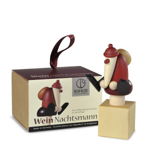 Weinnachtsmann Rotweinverschluß