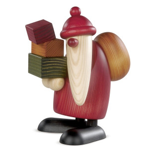 Weihnachtsmann, Geschenke tragend, groß