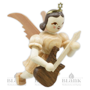 Engel schwebend mit Gitarre