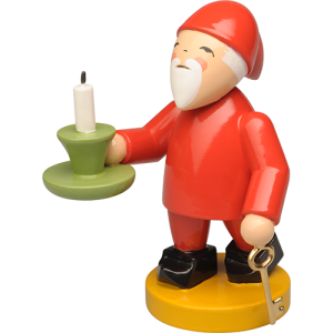 Heinzelmännchen mit Schlüssel und Licht