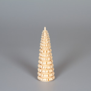 Erzgebirgischer Spanbaum Ringelbaum natur - 9 cm 