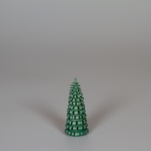 Erzgebirgischer Spanbaum Ringelbaum grün - 6 cm