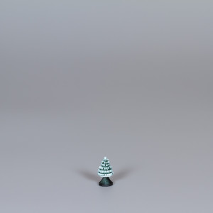 Erzgebirgischer Spanbaum Ringelbaum mit Stamm