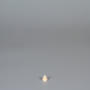 Erzgebirgischer Spanbaum Ringelbaum natur - 1 cm