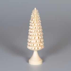 Erzgebirgischer Spanbaum Ringelbaum mit Stamm