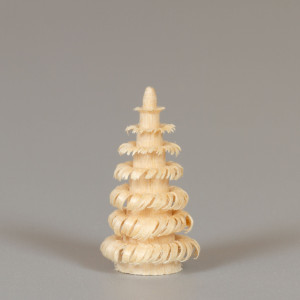 Erzgebirgischer Spanbaum Ringelbaum natur - 2,5 cm