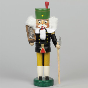 Nussknacker Bergmann mit Kerzentülle