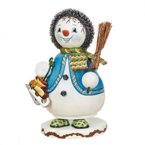 Winterkinder Räucherwichtel Schneeflöckchens Eiskufen