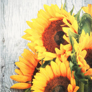 Tischservietten Sonnenblumen