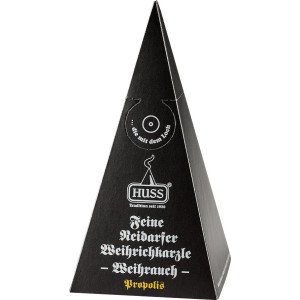 24 Feine Neudorfer Räucherkerzen Weihrauch Propolis Spitzkegel