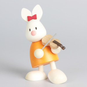 Osterhase Kaninchen Emma mit Geige