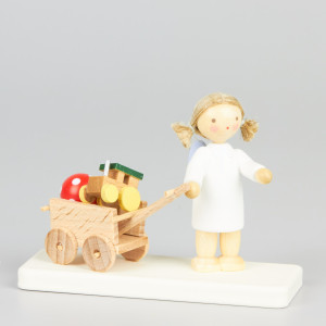 Engel mit Bollerwagen