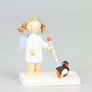 Engel mit Watschelpinguin