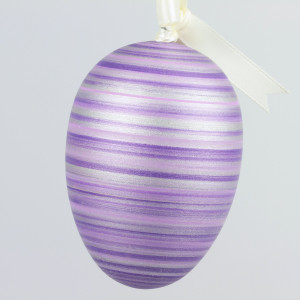 Handgedrechseltes Maxi Osterei, 8 cm, Einzelstück
