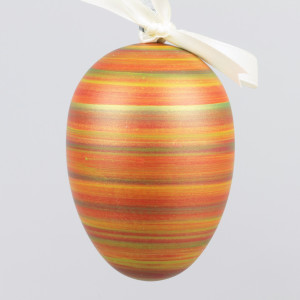 Handgedrechseltes Maxi Osterei, 8 cm, Einzelstück