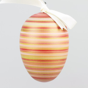 Handgedrechseltes Maxi Osterei, 8 cm, Einzelstück