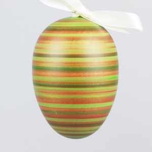 Handgedrechseltes Maxi Osterei, 8 cm, Einzelstück