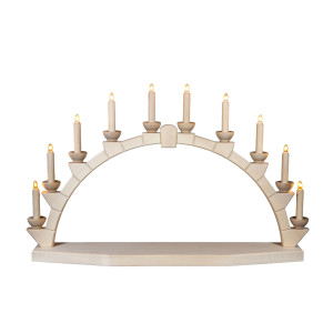 XXL Schwibbogen zum selbst Bestücken natur - 90,0 cm