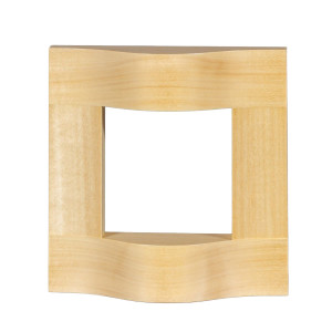 Dekorahmen natur, 13 x 13 cm