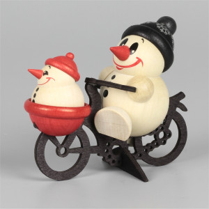 Cool-Man auf Fahrrad mit Kindlein - Auslaufartikel