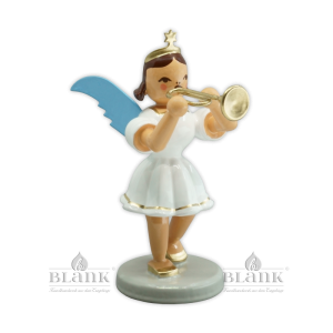 Kurzrockengel mit Trompete - farbig