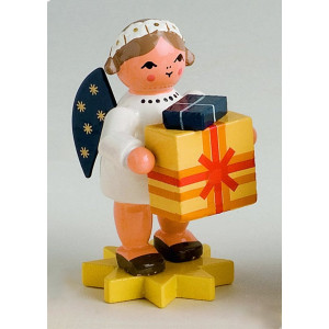 Margeritenengel mit Paket Päckchen - Rarität