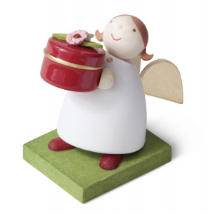 Schutzengel mit Geschenkedose