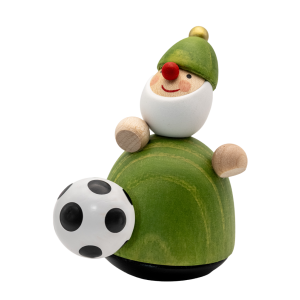 Dekofigur Picus mit Fußball - Sonderedition Sportler