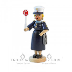 Rauchfrau Polizistin - 22 cm
