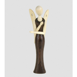 Sternkopf-Engel aus Palisander klein