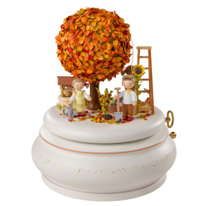 Spieldose Der alte Kirschbaum Herbst