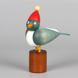 Weihnachtsmöwe klein blau