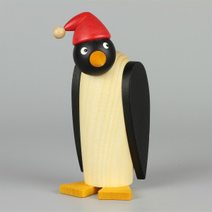 Pinguinfrau mit Mütze