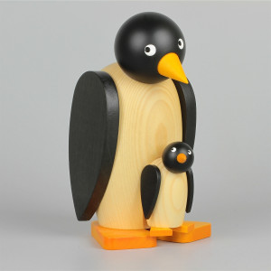 Pinguin mit Baby groß