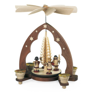Pyramide Geschenkeengel Spitzbogen