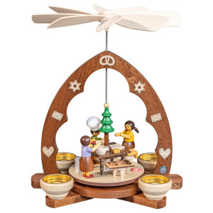 Pyramide Weihnachtsbäckerei Spitzbogen