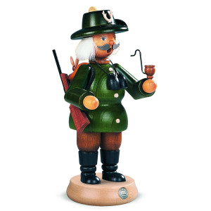 Räuchermann Förster grün