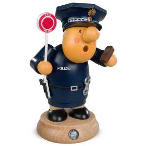 Müller Räuchermännchen Müllerchen Polizist